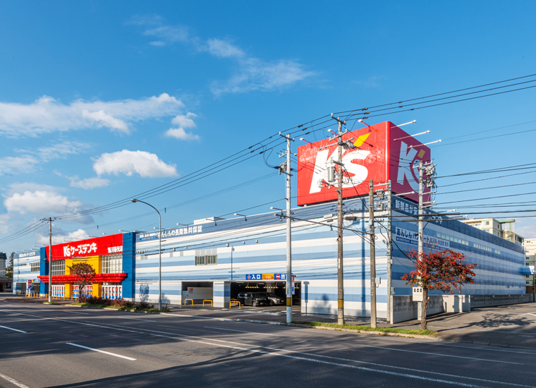 ケーズデンキ 旭川春光店・千歳店　