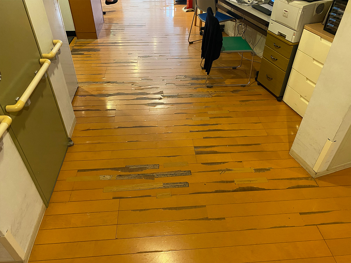 床張り替え前１